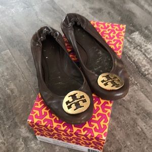 Tory Burch reva ballet flats 8.5